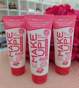 Hidratante Facial Primer Anticraquelamento Pré-Maquiagem Dermachem.