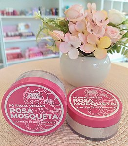 PÓ FACIAL VEGANO ROSA MOSQUETA SUPER PODERES