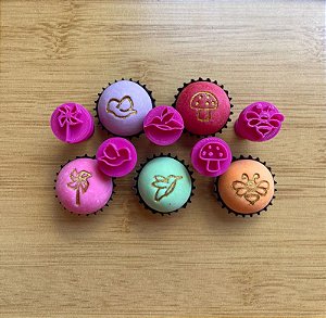 Carimbos para Docinhos Brigadeiro Jardim 1