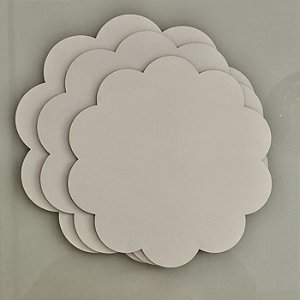 Cake Board; Base Para Bolo em MDF - 3mm (NUVEM)