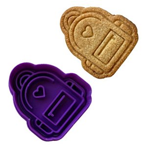 Marcador e Cortador Mochila Para pasta Americana e Biscoitos