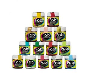 Pó Para Decoração Fab! - Corante Brilhante de Colorir