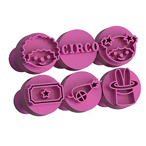 Carimbinhos Para Docinhos e Brigadeiros Circo 2