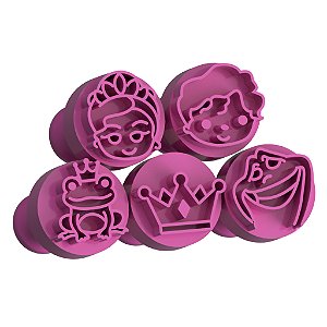Carimbos Para Docinhos Brigadeiros A Princesinha e o Sapo