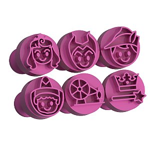Carimbinhos Para Docinhos Brigadeiros Princesa Adormecida