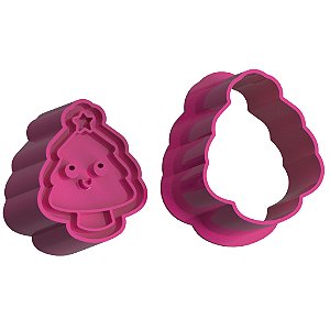Árvore de Natal - Ejetor Modelador para Brigadeiros