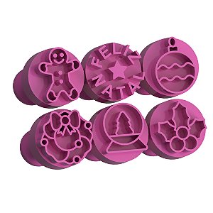 Carimbos para Docinhos Brigadeiros Natal 2