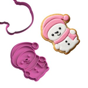 Marcador Boneco de Neve 7cm