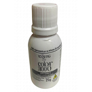 Tinta Alimentícia Color 1000 (SUPER BRANCO) Iceberg - 25g