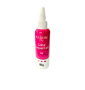 Corante Liquid Gel (PINK) Iceberg - 60g