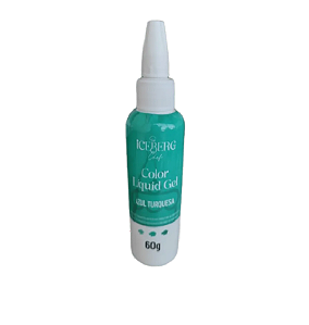 Corante Liquid Gel (AZUL TURQUESA) Iceberg - 60g