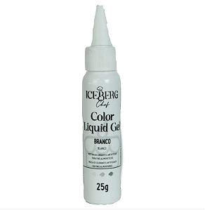 Corante Liquid Gel (BRANCO) Iceberg - 25g