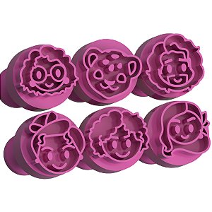 Carimbo para Docinhos Brigadeiros Família Mágica