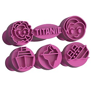 Carimbinhos para docinhos Brigadeiros Titanic