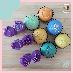 Carimbos para Docinhos Brigadeiro  Frutas 2