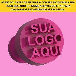 Carimbo Para Docinhos Personalizável - Desenhos e Logomarcas