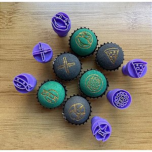 Carimbos para Doces Brigadeiro  - Tartarugas