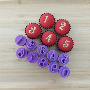 Carimbos para Docinhos Brigadeiro Numerais 2