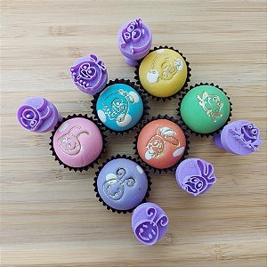 Carimbos para Docinhos Brigadeiro Galinha Musical