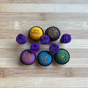 Carimbos para Docinhos Brigadeiro Pirata Elástico