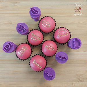 Carimbos para Docinhos Brigadeiro Dia de Beleza