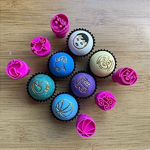 Carimbos para Docinhos Brigadeiro Menino Bento
