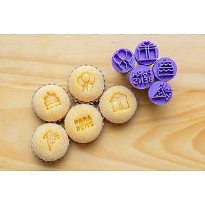 Carimbos para Docinhos - Aniversário