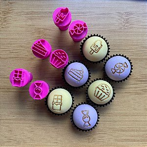 Carimbos para Docinhos Brigadeiro Doces 2