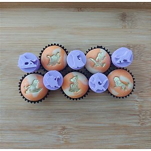 Carimbos para Docinhos Brigadeiro Leão