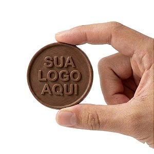 Marcador Carimbo Para Chocolate Personalizado (Molde de Silicone) 5cm