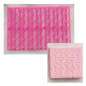 Marcador Textura de Poá 15x8cm