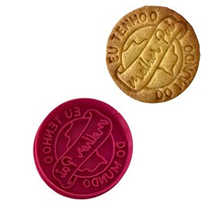 Marcador e Cortador Melhor Pai do Mundo Para pasta Americana e Biscoitos