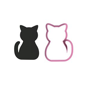 Cortador Silhueta Gato - 5cm