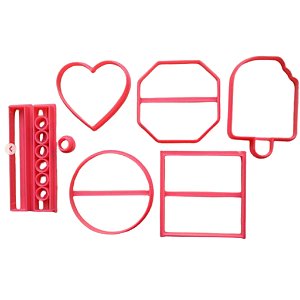 Kit Cortadores Pop It - 5cm