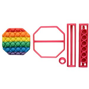 Cortador Pop It (Hexágono) - 5cm