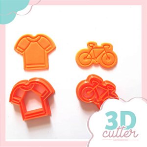 Kit Cortadores Ciclista  5cm