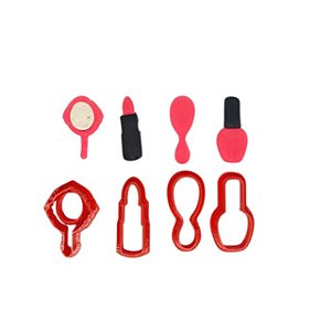 Kit Cortadores Itens de Beleza - 3cm