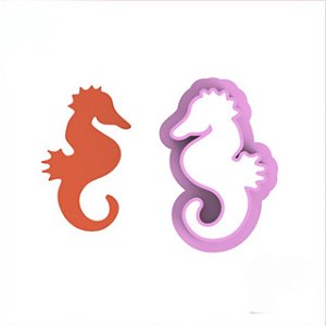 Cortador Cavalo Marinho - 4cm