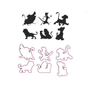 Kit Cortadores Leão - 5cm