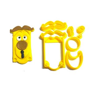 Cortador Fechadura ( Alice no País das Maravilhas) - 6cm