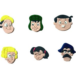 Kit Cortadores Turma do Chaveirinho 5cm