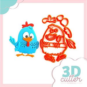 Cortador Galinha Musical - 10cm