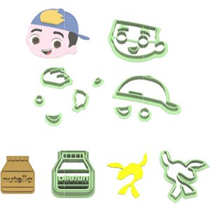 Kit Cortadores Foca Neto - 5cm