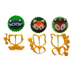 Kit Cortadores Bosque 5cm