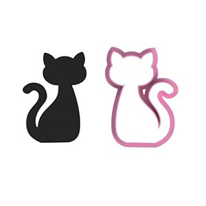 Cortador Silhueta Gatinha - 5cm