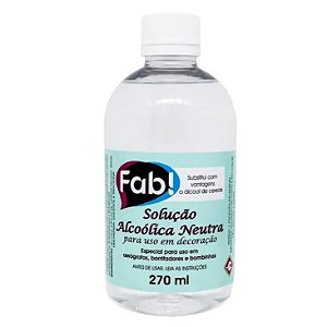 Solução alcoolica Neutra (FAB) 270ml