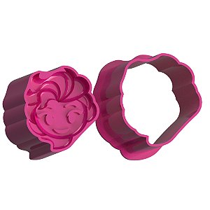 Princesa Elsa - Ejetor Modelador para Brigadeiros