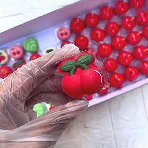 Cereja Modelo 02 (Fruta) - Ejetor Modelador para Brigadeiros