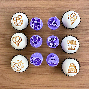 Carimbo para Doces Brigadeiro - Aniversário 02