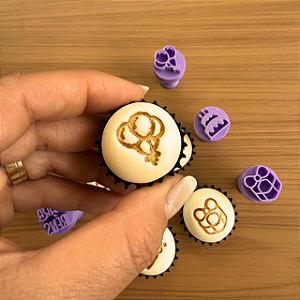 Carimbo para Doces Brigadeiro - Aniversário 02